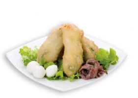 FIORI DI ZUCCA CON MOZZ. E ALICI PASTELLATI 1kg x 5 CBG