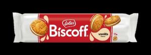 GALLETAS BISCOFF SANDWICH VAINILLA 110G x12