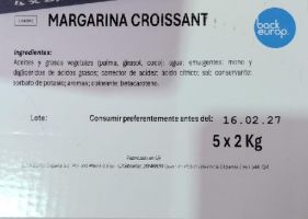MARGARINA CROISSANT BACK EUROP CAJA 5X2 KG